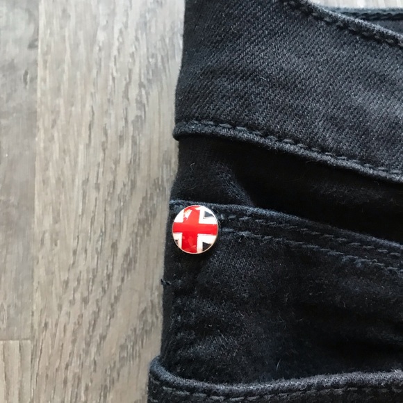 Hudson Denim Natalie Skinny Jeans in Black Women’s Sz. 28 - Picture 4 of 10